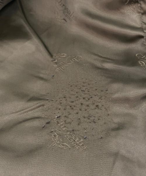 CHRYSALIS（クリサリス）CHRYSALIS (クリサリス) チェック チェスターコート カーキ サイズ:下記参照の古着・服飾アイテム