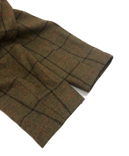 CHRYSALIS（クリサリス）CHRYSALIS (クリサリス) チェック チェスターコート カーキ サイズ:下記参照の古着・服飾アイテム