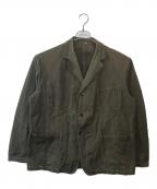 AU MOLINELオモリネル）の古着「コットンツイルカバーオール」｜カーキ