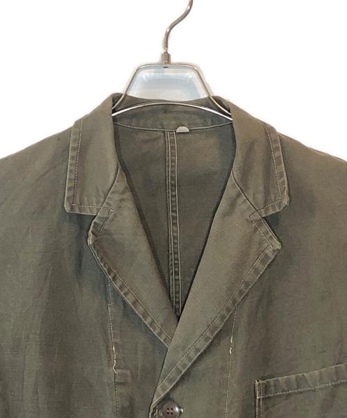 AU MOLINEL（オモリネル）AU MOLINEL (オモリネル) コットンツイルカバーオール カーキ サイズ:54の古着・服飾アイテム