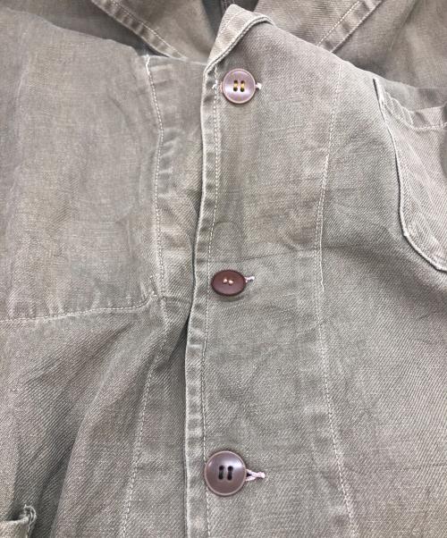 AU MOLINEL（オモリネル）AU MOLINEL (オモリネル) コットンツイルカバーオール カーキ サイズ:54の古着・服飾アイテム