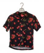 SUPREMEシュプリーム）の古着「CHERRY RAYON SHIRT　」｜ブラック