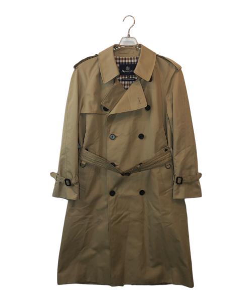 Aquascutum（アクアスキュータム）Aquascutum (アクアスキュータム) トレンチコート ベージュ サイズ:36(91cm)の古着・服飾アイテム