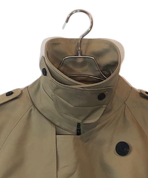 Aquascutum（アクアスキュータム）Aquascutum (アクアスキュータム) トレンチコート ベージュ サイズ:36(91cm)の古着・服飾アイテム