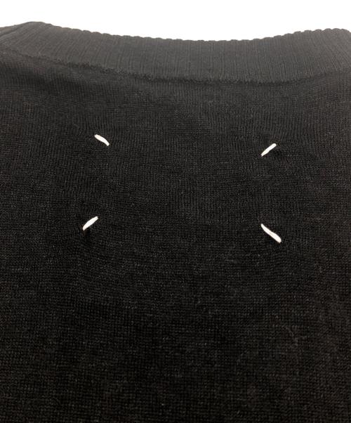 Maison Margiela（メゾンマルジェラ）Maison Margiela (メゾンマルジェラ) エルボーパッチニット ブラック サイズ:Mの古着・服飾アイテム