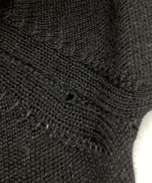 Maison Margiela（メゾンマルジェラ）Maison Margiela (メゾンマルジェラ) エルボーパッチニット ブラック サイズ:Mの古着・服飾アイテム