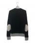 Maison Margiela (メゾンマルジェラ) エルボーパッチニット ブラック サイズ:M：18000円