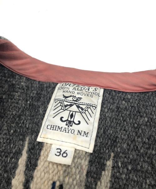 ORTEGA's（オルテガ）ORTEGA'S (オルテガ) チマヨベスト グレー サイズ:36の古着・服飾アイテム