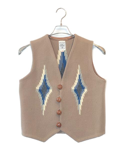 ORTEGA's（オルテガ）ORTEGA'S (オルテガ) チマヨベスト ブラウン サイズ:36の古着・服飾アイテム