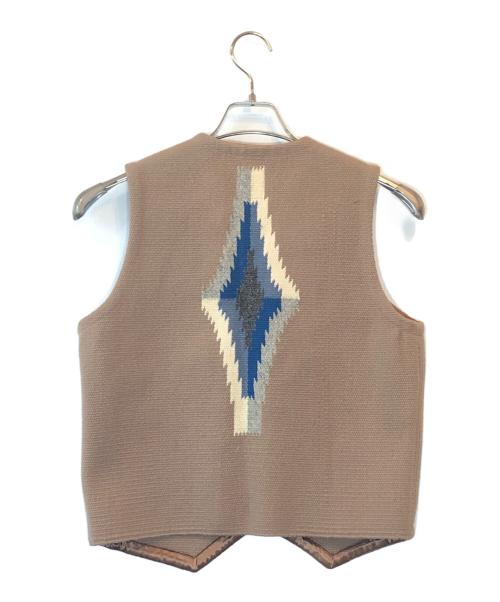 ORTEGA's（オルテガ）ORTEGA'S (オルテガ) チマヨベスト ブラウン サイズ:36の古着・服飾アイテム