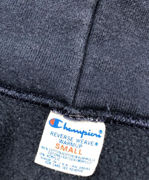 Champion（チャンピオン）Champion (チャンピオン) ジップパーカー ネイビー サイズ:SMALLの古着・服飾アイテム