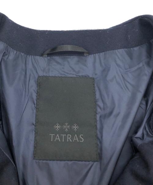 TATRAS（タトラス）TATRAS (タトラス) スピノサ ノーカラー ダウンジャケット ネイビー サイズ:02の古着・服飾アイテム