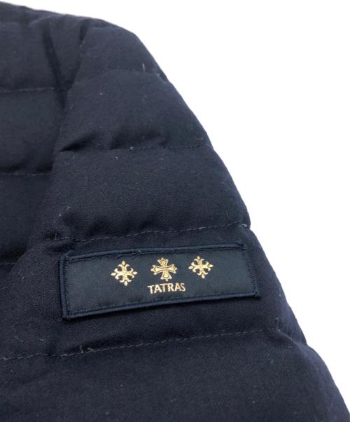 TATRAS（タトラス）TATRAS (タトラス) スピノサ ノーカラー ダウンジャケット ネイビー サイズ:02の古着・服飾アイテム