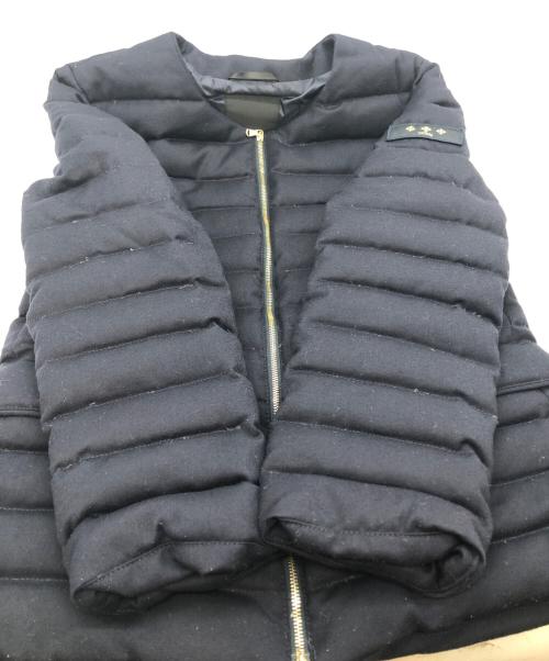 TATRAS（タトラス）TATRAS (タトラス) スピノサ ノーカラー ダウンジャケット ネイビー サイズ:02の古着・服飾アイテム