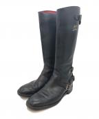 Lewis Leathersルイスレザース）の古着「バイカーブーツ」｜ブラック