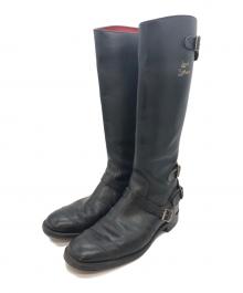 Lewis Leathers（ルイスレザース）の古着「バイカーブーツ」｜ブラック