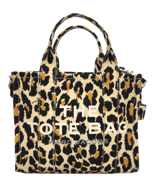 MARC JACOBS（マークジェイコブズ）MARC JACOBS (マークジェイコブズ) レオパード柄2WAYキャンバスバッグ イエローの古着・服飾アイテム