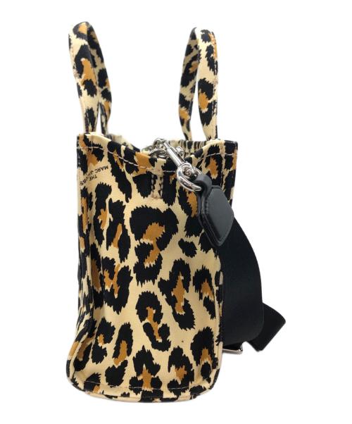 MARC JACOBS（マークジェイコブズ）MARC JACOBS (マークジェイコブズ) レオパード柄2WAYキャンバスバッグ イエローの古着・服飾アイテム