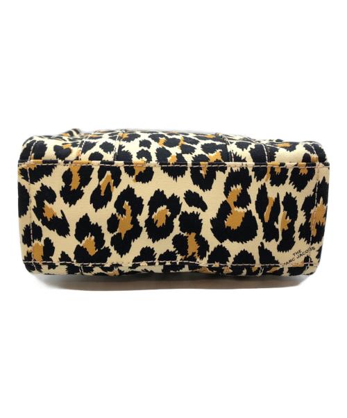 MARC JACOBS（マークジェイコブズ）MARC JACOBS (マークジェイコブズ) レオパード柄2WAYキャンバスバッグ イエローの古着・服飾アイテム