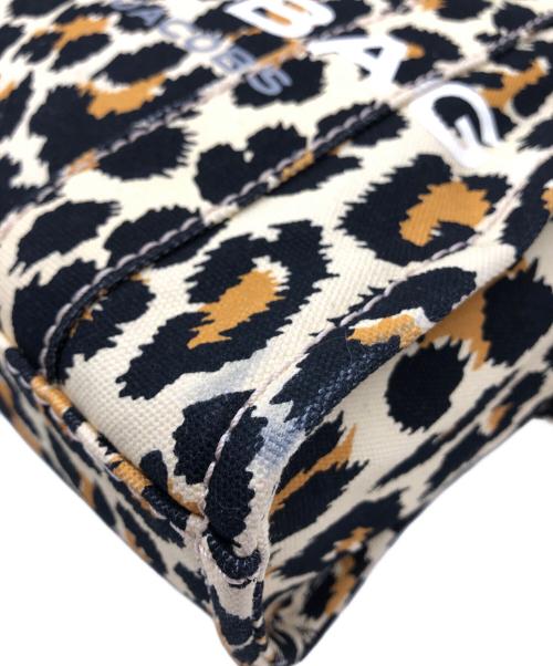 MARC JACOBS（マークジェイコブズ）MARC JACOBS (マークジェイコブズ) レオパード柄2WAYキャンバスバッグ イエローの古着・服飾アイテム