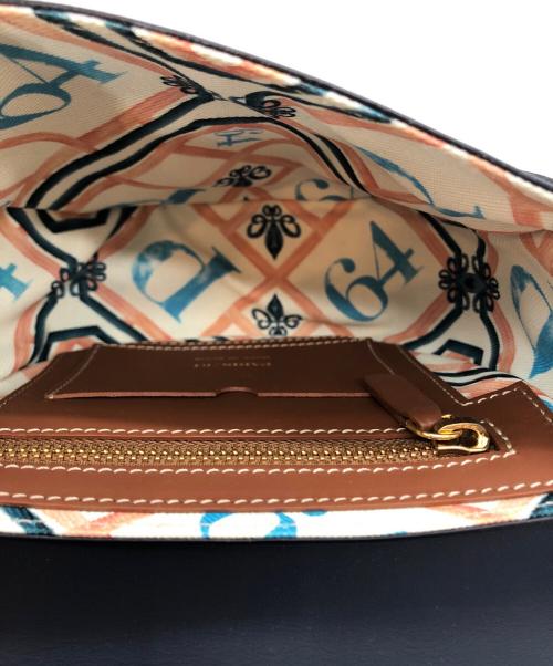 PARIS/64（パリ64）PARIS/64 (パリ64) WINDSOR ショルダーバッグ ネイビーの古着・服飾アイテム