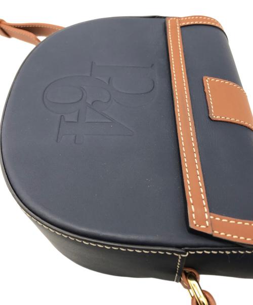 PARIS/64（パリ64）PARIS/64 (パリ64) WINDSOR ショルダーバッグ ネイビーの古着・服飾アイテム