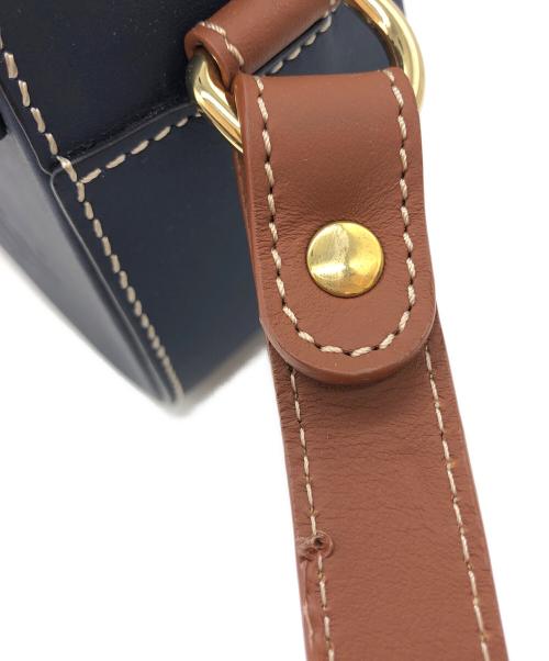 PARIS/64（パリ64）PARIS/64 (パリ64) WINDSOR ショルダーバッグ ネイビーの古着・服飾アイテム