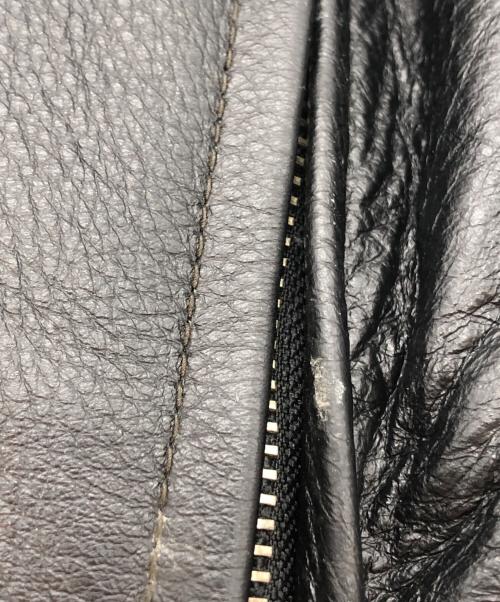 KADOYA（カドヤ）KADOYA (カドヤ) シングルライダースジャケット ブラック サイズ:Lの古着・服飾アイテム