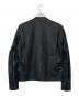 KADOYA (カドヤ) シングルライダースジャケット ブラック サイズ:L：25000円