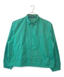 POLO RALPH LAUREN（ポロ・ラルフローレン）の古着「ナイロンスイングトップ」｜グリーン