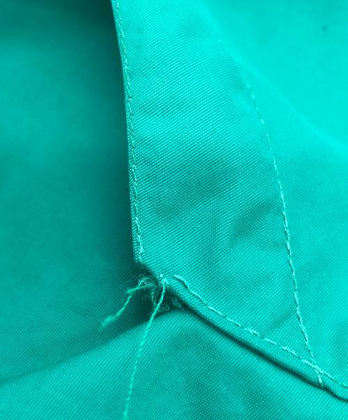 POLO RALPH LAUREN（ポロ・ラルフローレン）POLO RALPH LAUREN (ポロ・ラルフローレン) ナイロンスイングトップ グリーン サイズ:XLの古着・服飾アイテム