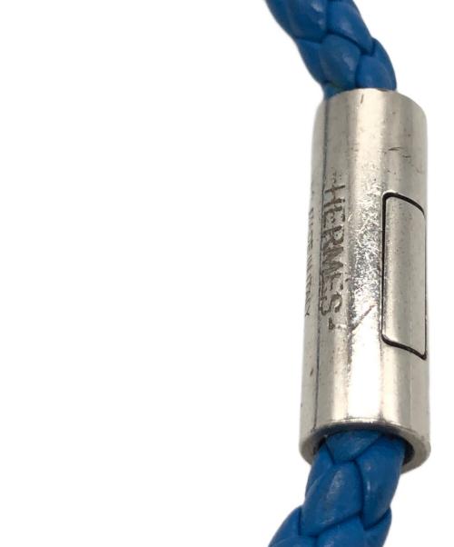 HERMES（エルメス）HERMES (エルメス) ゴリアテコード ブレスレット ブルー サイズ:下記参照の古着・服飾アイテム