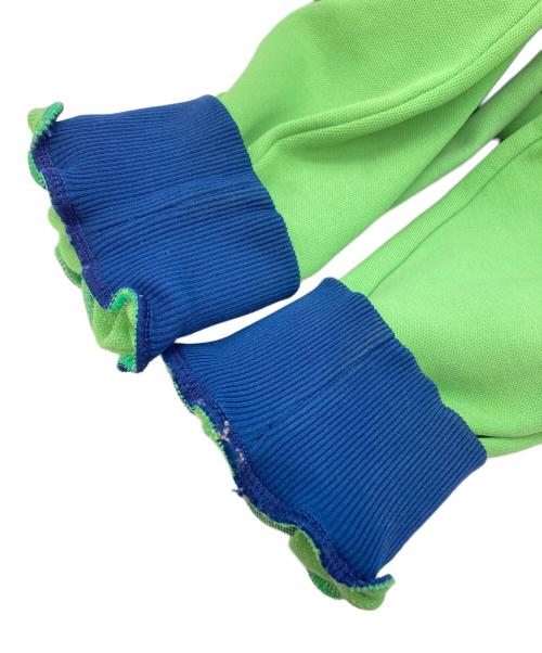 adidas（アディダス）adidas (アディダス) トラックジャケット グリーン×ネイビー サイズ:SIZE 5の古着・服飾アイテム