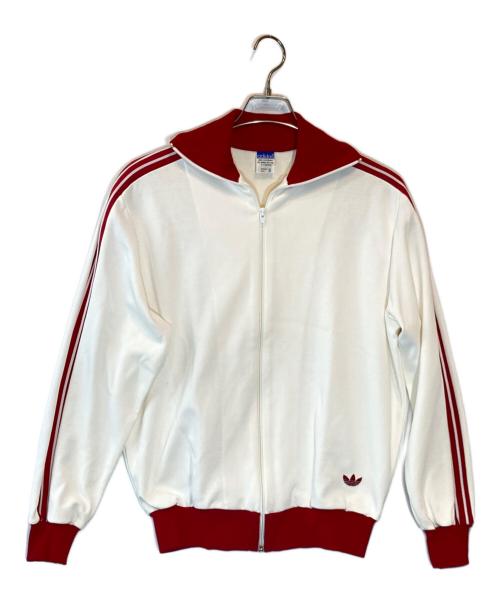 adidas（アディダス）adidas (アディダス) トラックジャケット ホワイト×レッド サイズ:SIZE 5の古着・服飾アイテム