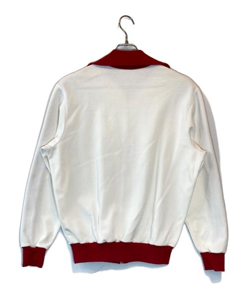 adidas（アディダス）adidas (アディダス) トラックジャケット ホワイト×レッド サイズ:SIZE 5の古着・服飾アイテム