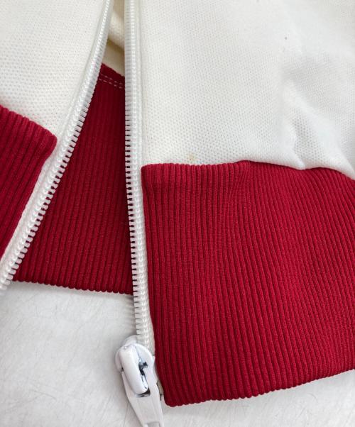 adidas（アディダス）adidas (アディダス) トラックジャケット ホワイト×レッド サイズ:SIZE 5の古着・服飾アイテム