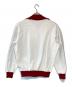 adidas (アディダス) トラックジャケット ホワイト×レッド サイズ:SIZE 5：15000円