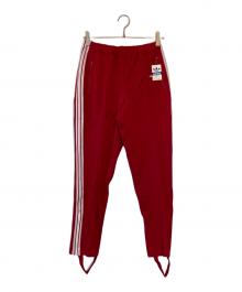 adidas（アディダス）の古着「トラックパンツ」｜レッド