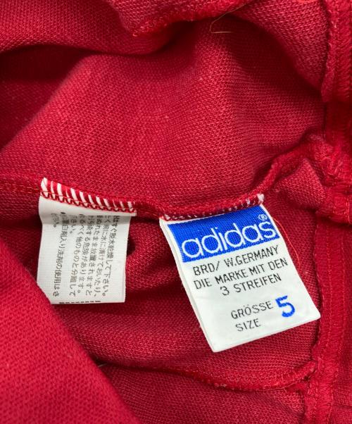 adidas（アディダス）adidas (アディダス) トラックパンツ レッド サイズ:SIZE 5 未使用品の古着・服飾アイテム