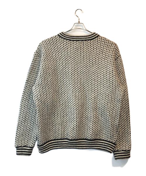 L.L.Bean（エルエルビーン）L.L.Bean (エルエルビーン) バーズアイニット ライトグレー サイズ:X-LARGEの古着・服飾アイテム