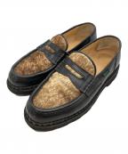 PARABOOT×JOURNAL STANDARDパラブーツ×ジャーナルスタンダード）の古着「別注 REIMS 切替ローファー」｜ブラック