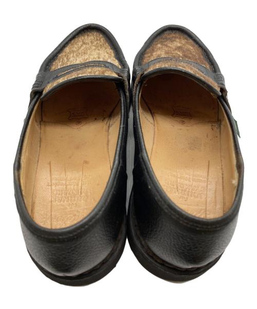 PARABOOT（パラブーツ）PARABOOT (パラブーツ) JOURNAL STANDARD (ジャーナルスタンダード) 別注 REIMS 切替ローファー ブラック サイズ:SIZE 7の古着・服飾アイテム