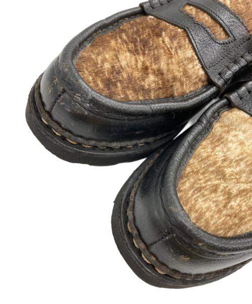 PARABOOT（パラブーツ）PARABOOT (パラブーツ) JOURNAL STANDARD (ジャーナルスタンダード) 別注 REIMS 切替ローファー ブラック サイズ:SIZE 7の古着・服飾アイテム
