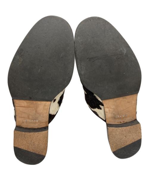 HENDER SCHEME（エンダースキーマ）Hender Scheme (エンダースキーマ) CHEAK ハラコミュール ブラウン サイズ:アウトソール28ｃｍの古着・服飾アイテム