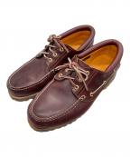 Timberlandティンバーランド）の古着「Allagash Handsewn Mocs, 3-Eye」｜ブラウン