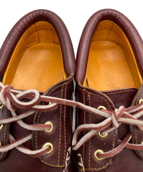 Timberland（ティンバーランド）Timberland (ティンバーランド) Allagash Handsewn Mocs, 3-Eye ブラウン サイズ:SIZE 10の古着・服飾アイテム
