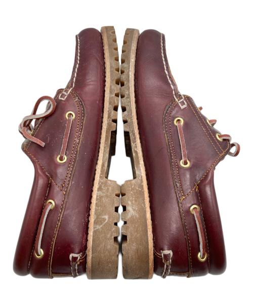 Timberland（ティンバーランド）Timberland (ティンバーランド) Allagash Handsewn Mocs, 3-Eye ブラウン サイズ:SIZE 10の古着・服飾アイテム