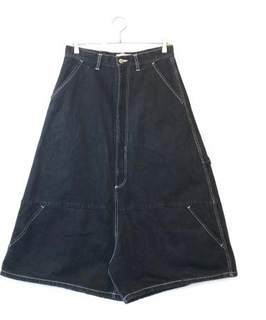 中古・古着通販】KIDILL (キディル) 袴 HAKAMAデニムパンツ ブラック
