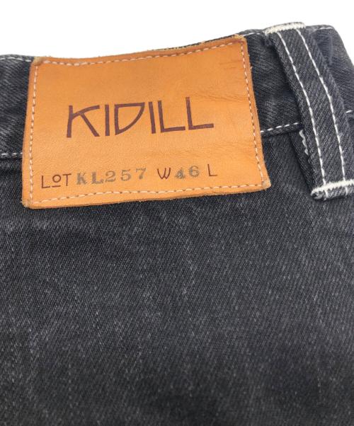 KIDILL（キディル）KIDILL (キディル) 袴 HAKAMAデニムパンツ ブラック サイズ:W46の古着・服飾アイテム