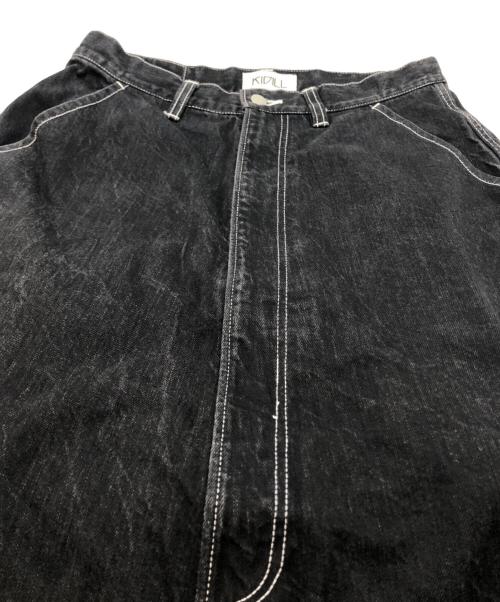 KIDILL（キディル）KIDILL (キディル) 袴 HAKAMAデニムパンツ ブラック サイズ:W46の古着・服飾アイテム